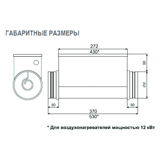 EOK-100-1.8-1ф электронагреватель