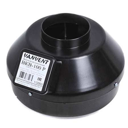 Вентилятор Ванвент ВКВ-200 PК канальный пластиковый для круглых воздуховодов (830 м³/ч)