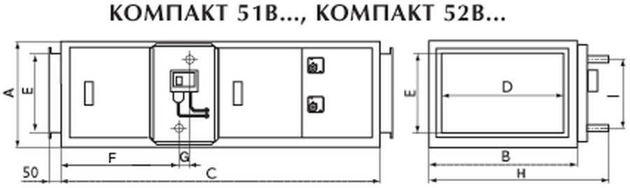 Приточные установки Компакт 510В3 EC1