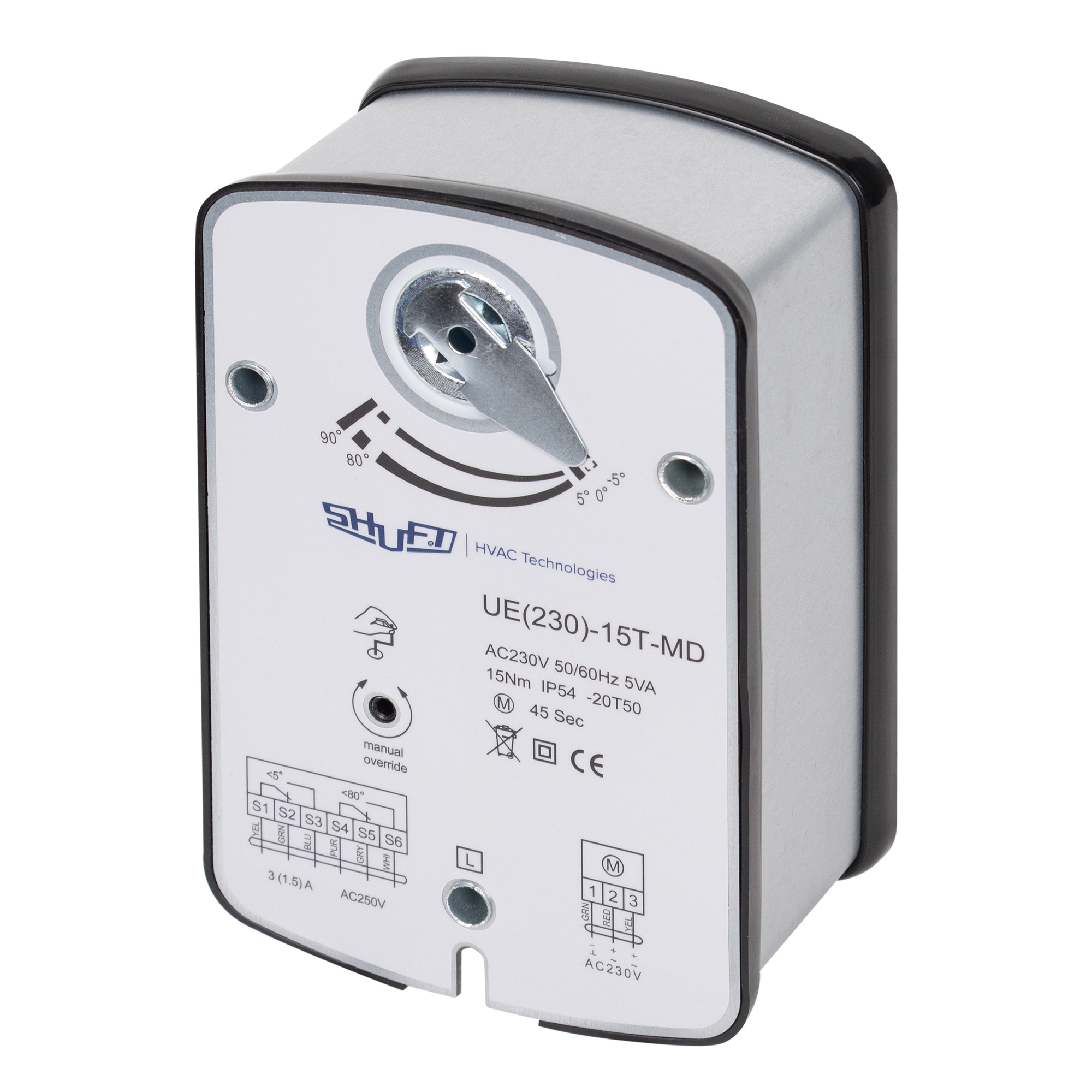 Электропривод реверсивный SHUFT UE(230)-15T-MD