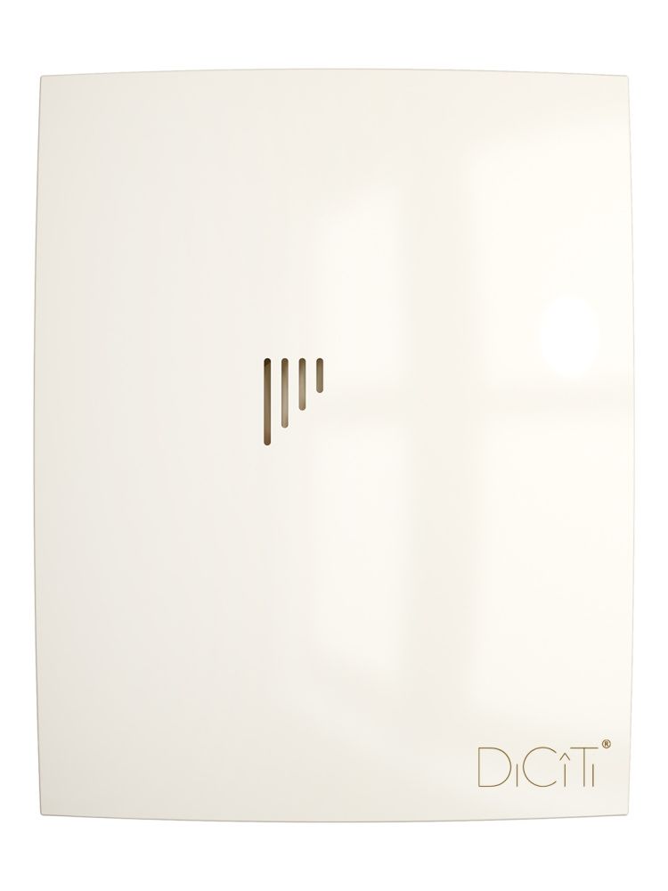Вентилятор накладной BREEZE D100 обратный клапан Ivory DICITI