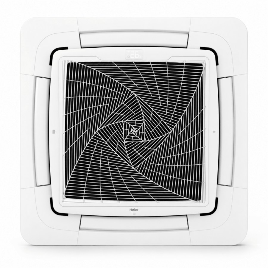 Кассетная сплит-система Haier ECO R32 AB160S2LR1FA / 1U160S1LN1FB с панелью PB-950QB Кассетная сплит-система Haier ECO R32 AB160S2LR1FA / 1U160S1LN1FB с панелью PB-950QB