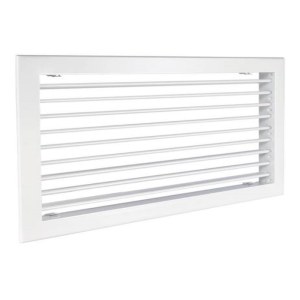 Настенная однорядная решётка ZILON 1 WA 150*100
