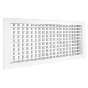 Настенная двурядная решётка ZILON 2 WA 150*100
